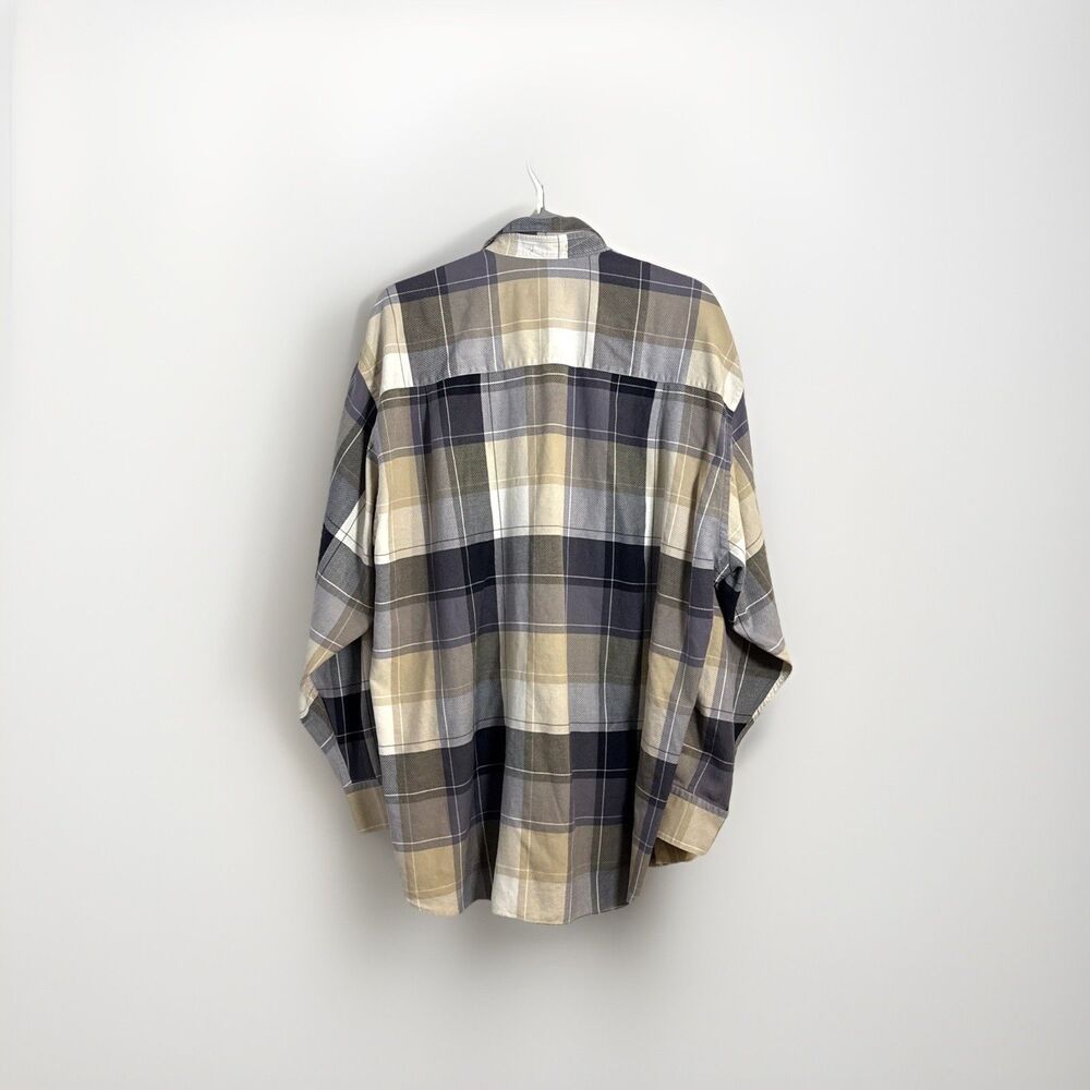 IKE BEHAR New York Men's Button Front Long Sleeve Shirt XL Silk/Cotton - Italy - Picture 2 of 8